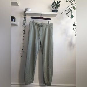 TNA Airy AF, Cozy Joggers, Sage Green, Size LRG. Great Condition.